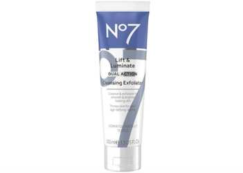 No7 Lift & Luminate Cleansing Exfoliator for Free