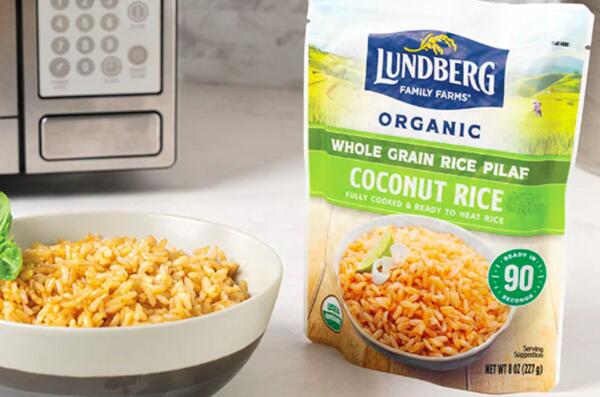 Lundberg Family Farms Organic Ready to Heat Coconut Rice for Free