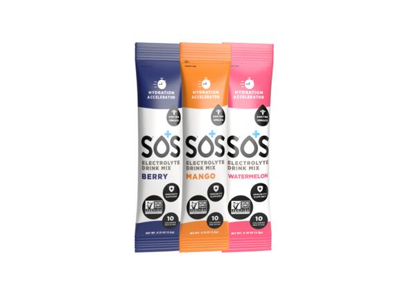 SOS Hydration Electrolyte Drink Mix for Free