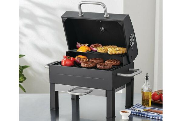 Expert Grill Premium Portable Charcoal Grill Stainless Steel for ONLY $49.98 