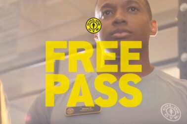 Gold's Gym Day Pass for Free
