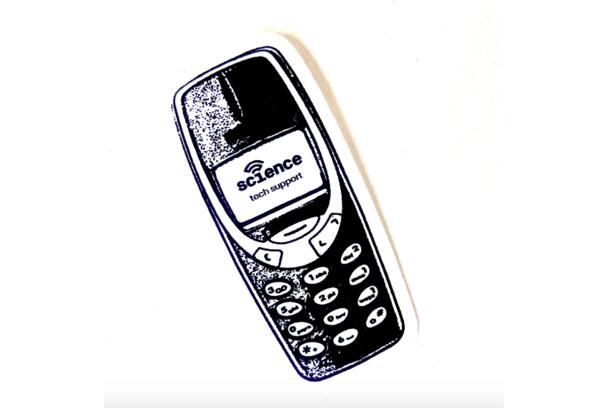 Vintage Nokia Phone Sticker for Free