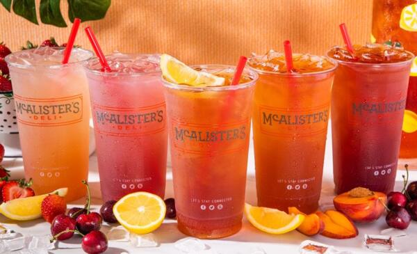 32oz. Tea for Free at McAlister's Deli