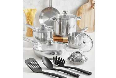 Macy's 13-Piece Cookware Set for ONLY $29.99 