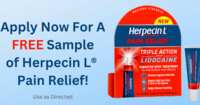 Herpecin L For Cold Sore Pain Relief Sample for Free