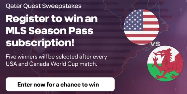 2022 MLS Qatar Quest Sweepstakes