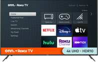 Onn. 55-in 4K UHD LED Roku Smart TV for ONLY $268