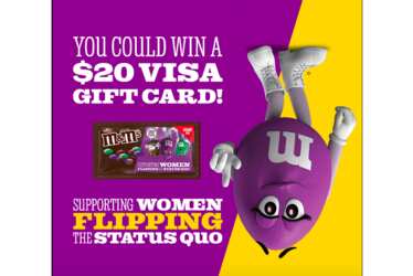 M&M'S Flip the Status Quo Sweepstakes