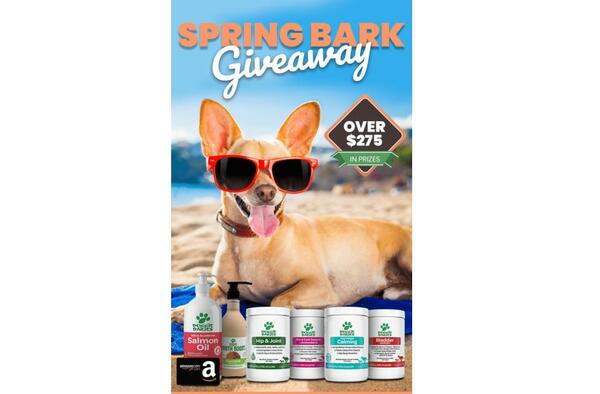 Doggie Daily Spring Bark Giveaway