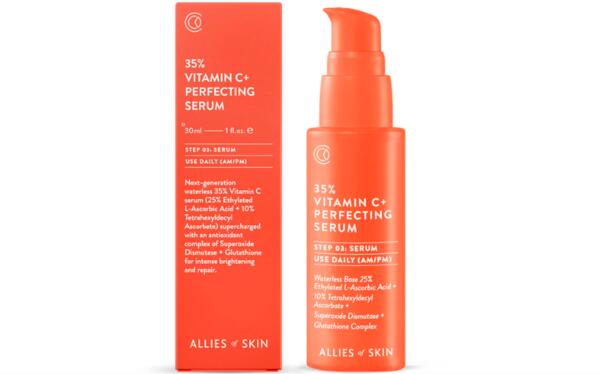Allies of Skin 35% Vitamin C+ Perfecting Serum for Free