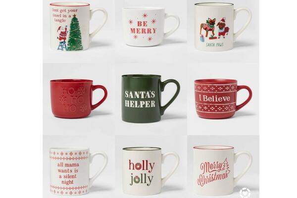 Holiday MUGS for Only $5 at Target