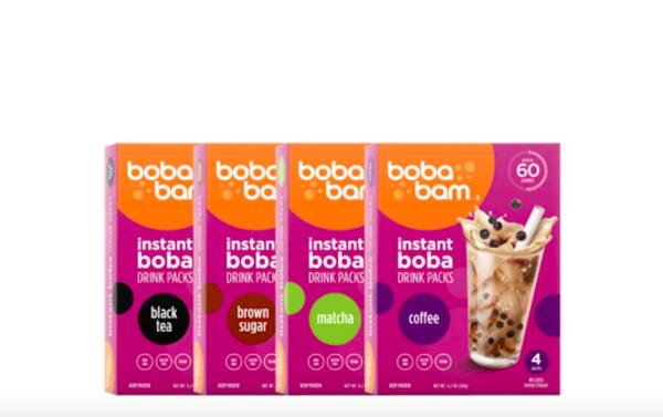 BobaBam Instant Boba Drink Packs for Free