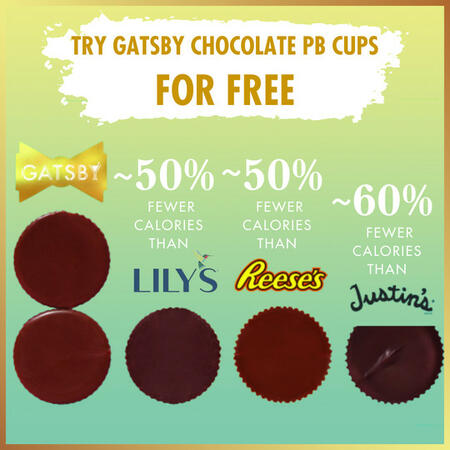 Try Gatsby Peanut Butter Cups For FREE