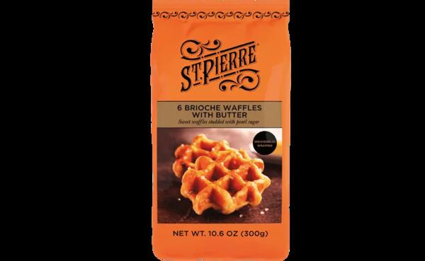 St Pierre Brioche Waffles with Butter For Free!