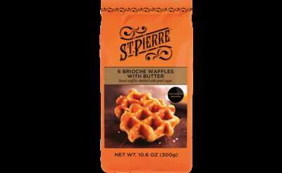St Pierre Brioche Waffles with Butter For Free!